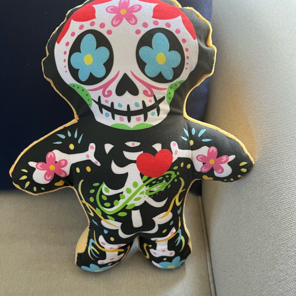Colorful Day of the Dead Skeleton Plush